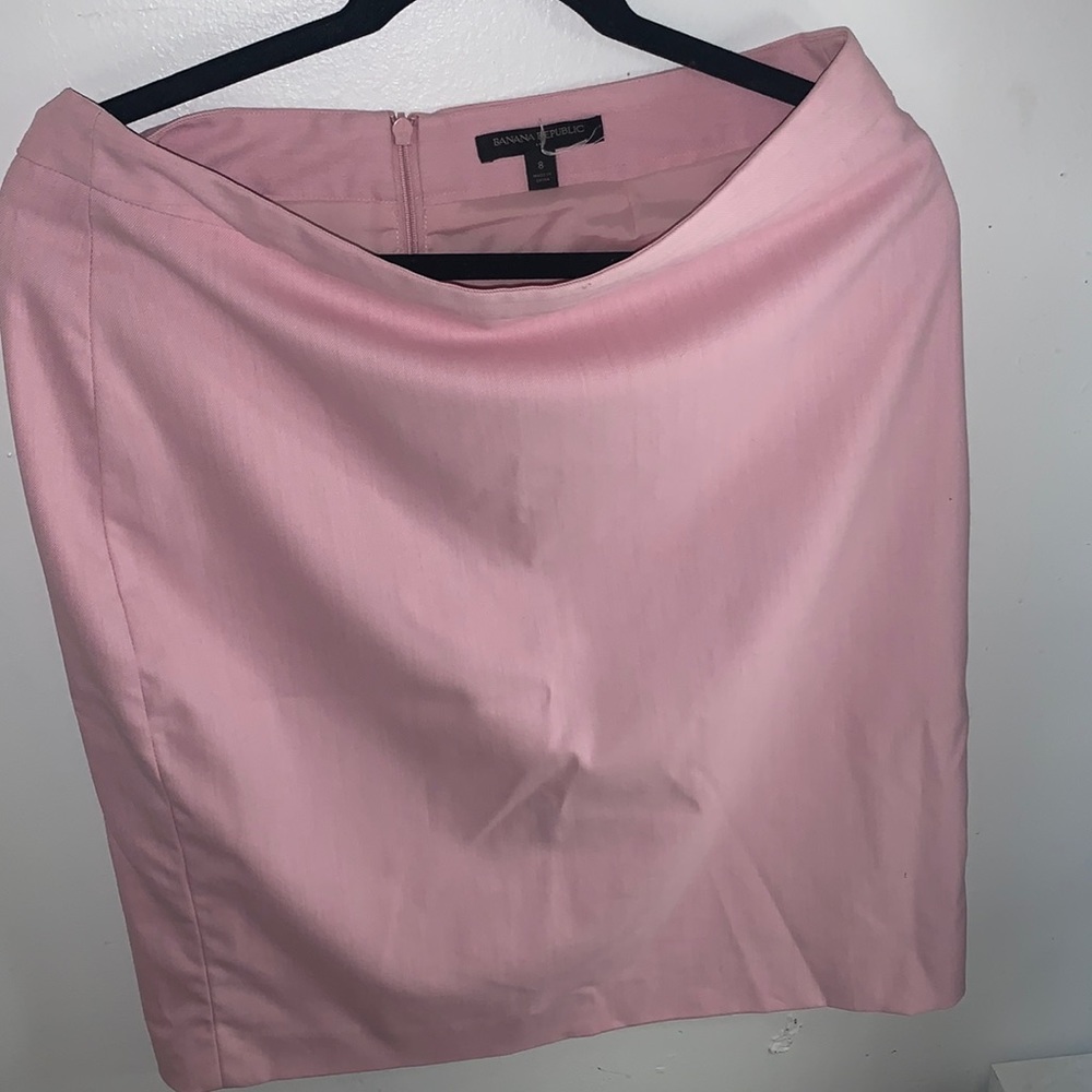 Pink skirt
